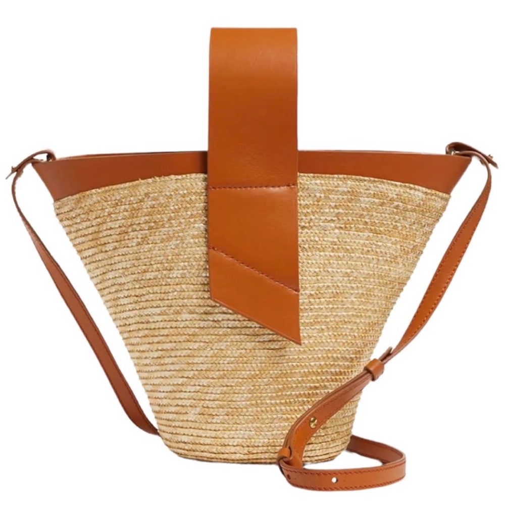 Carolina Sanyo Domingo Straw Amphora Bag